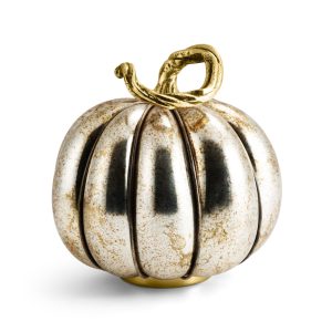 GLASS PUMPKIN LARGE