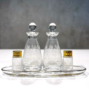 Oil Vinegar Set - Set Olio Aceto panto estro.