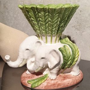 DECORATIVE ELEPHANT BOWL