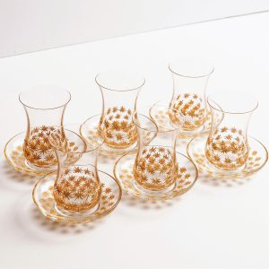 Gold Tea Set of 6