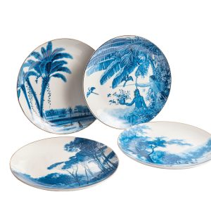 Plate Landscape Set of 4