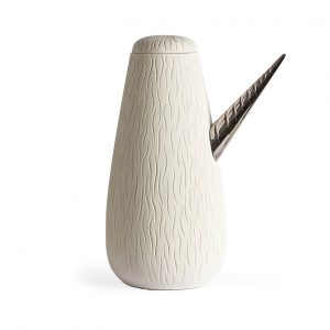 Unicorn Rough Snow White and Glossy Platinum